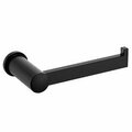 Moen Summit Single Post Paper Holder in Matte Black YB6309BL